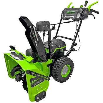 Снегоуборщик самоходный аккумуляторный Greenworks GD82ST56 (б/щ, без АКБ и ЗУ) 2602807